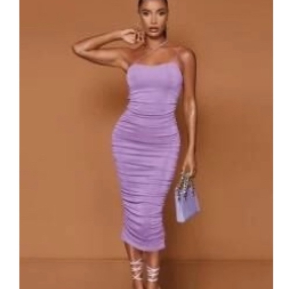 Super cute lilac maxi dress